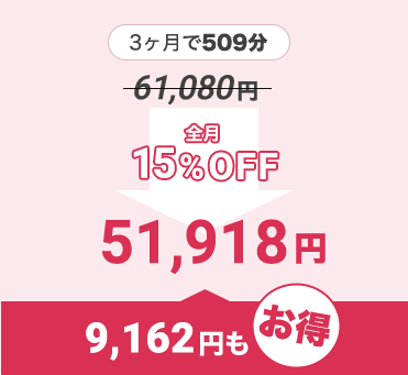 9,162円もお得
