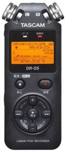 TASCAM リニアPCMレコーダー DR-05VER2-JJ